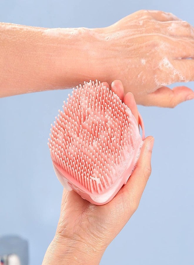 WADY Dog Cat Bath Brush, Grooming Shower Brush, Puppy Massage Brush, Shampoo Dispenser, 3 Pack - Image 5